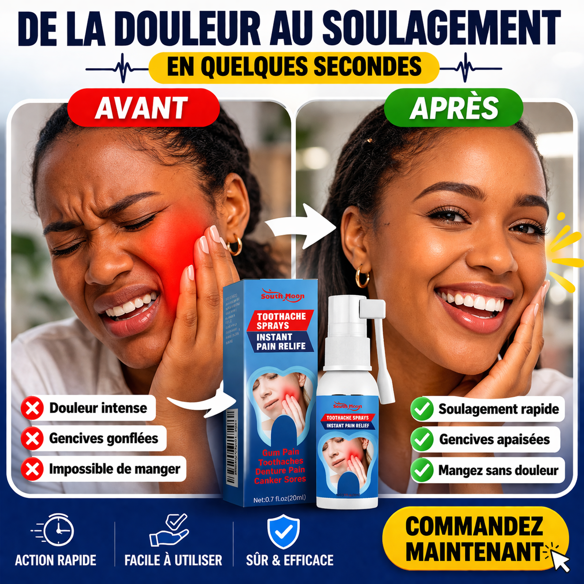 𝐅𝐈𝐍𝐈 𝐋𝐄𝐒 𝐃𝐎𝐔𝐋𝐄𝐔𝐑𝐒 𝐃𝐄𝐍𝐓𝐀𝐈𝐑𝐄𝐒 𝐈𝐍𝐒𝐔𝐏𝐏𝐎𝐑𝐓𝐀𝐁𝐋𝐄𝐒 𝐄𝐍 𝐐𝐔𝐄𝐋𝐐𝐔𝐄𝐒 𝐒𝐄𝐂𝐎𝐍𝐃𝐄𝐒